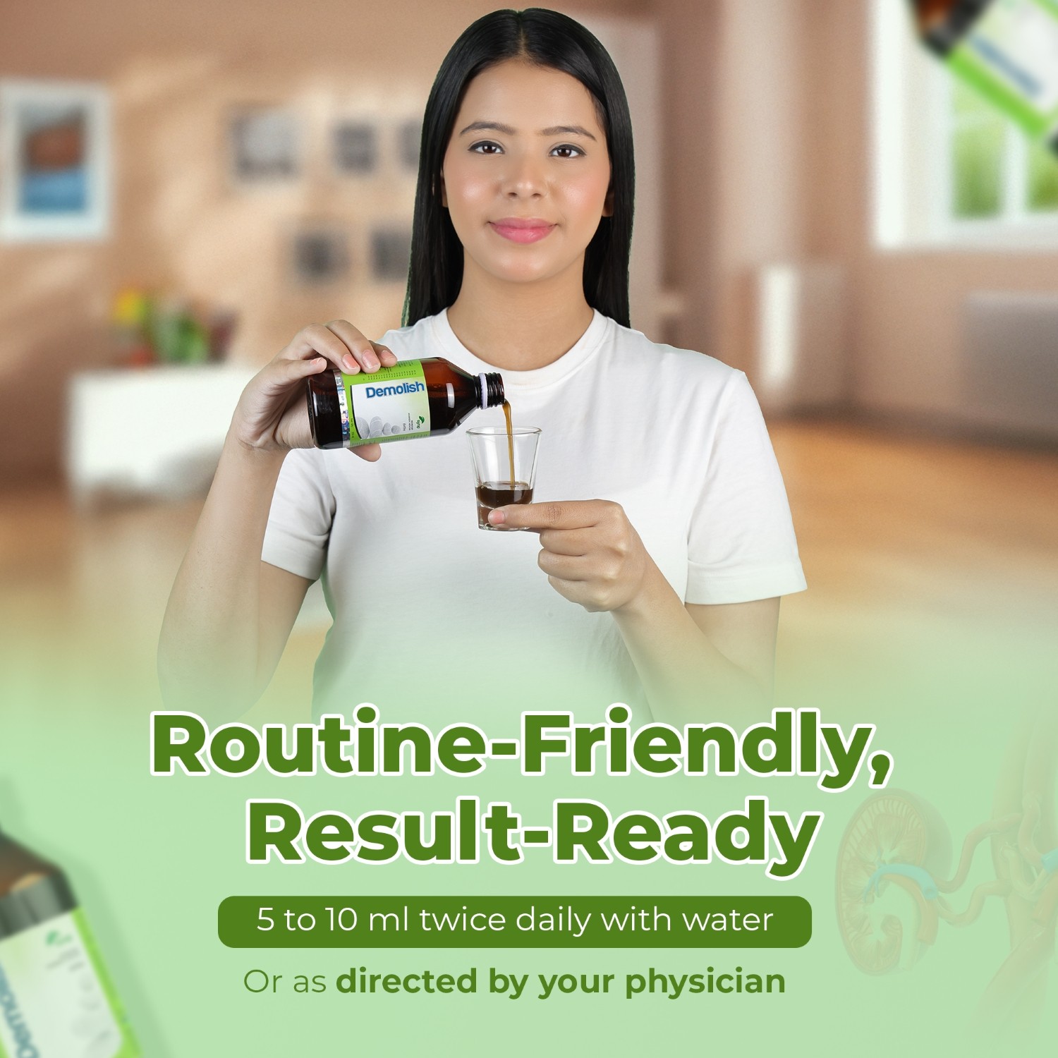 Demolish Syrup  How To Consume