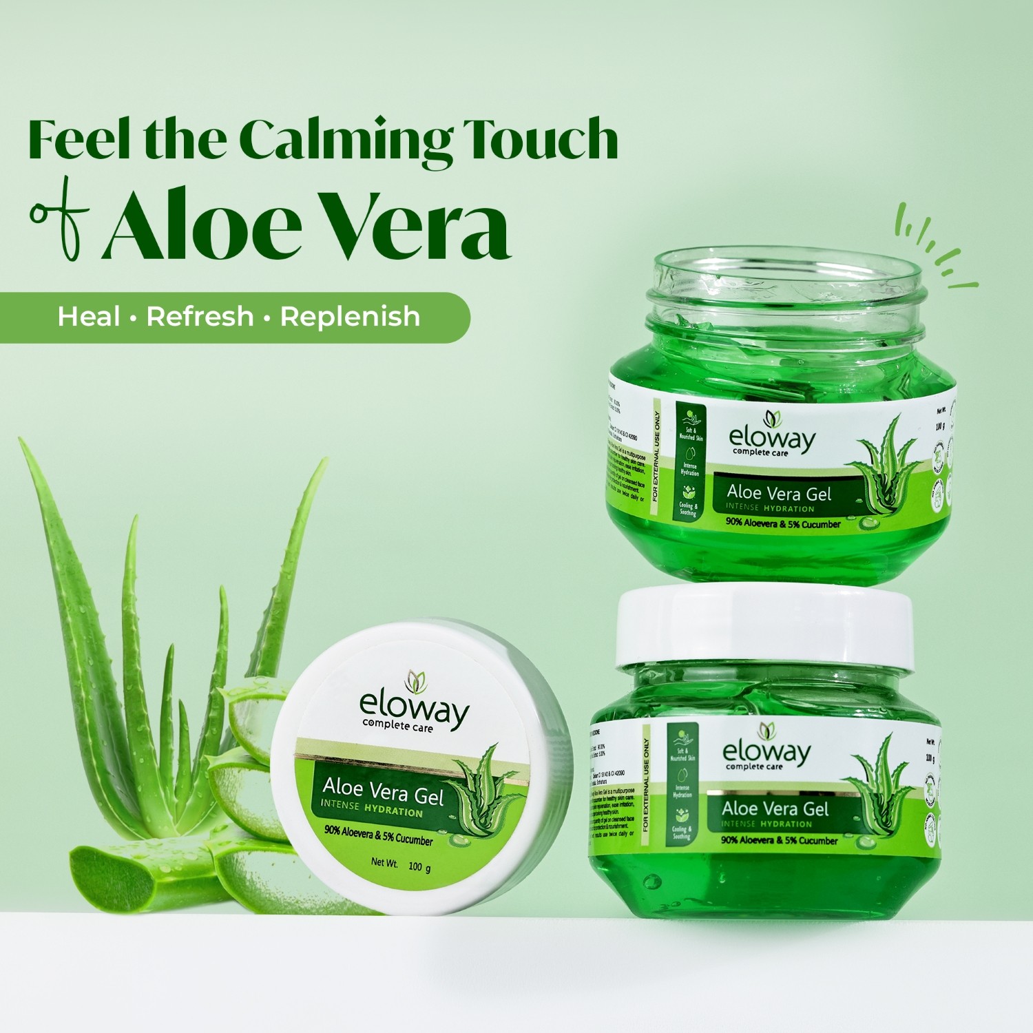 Eloway Aloe Vera Moisturizing Gel