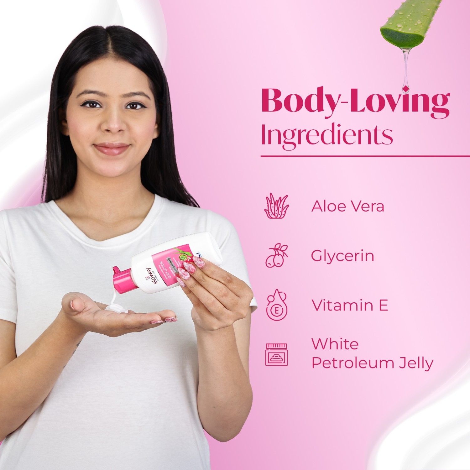 Eloway Aloe Vera Body Lotion ingredients