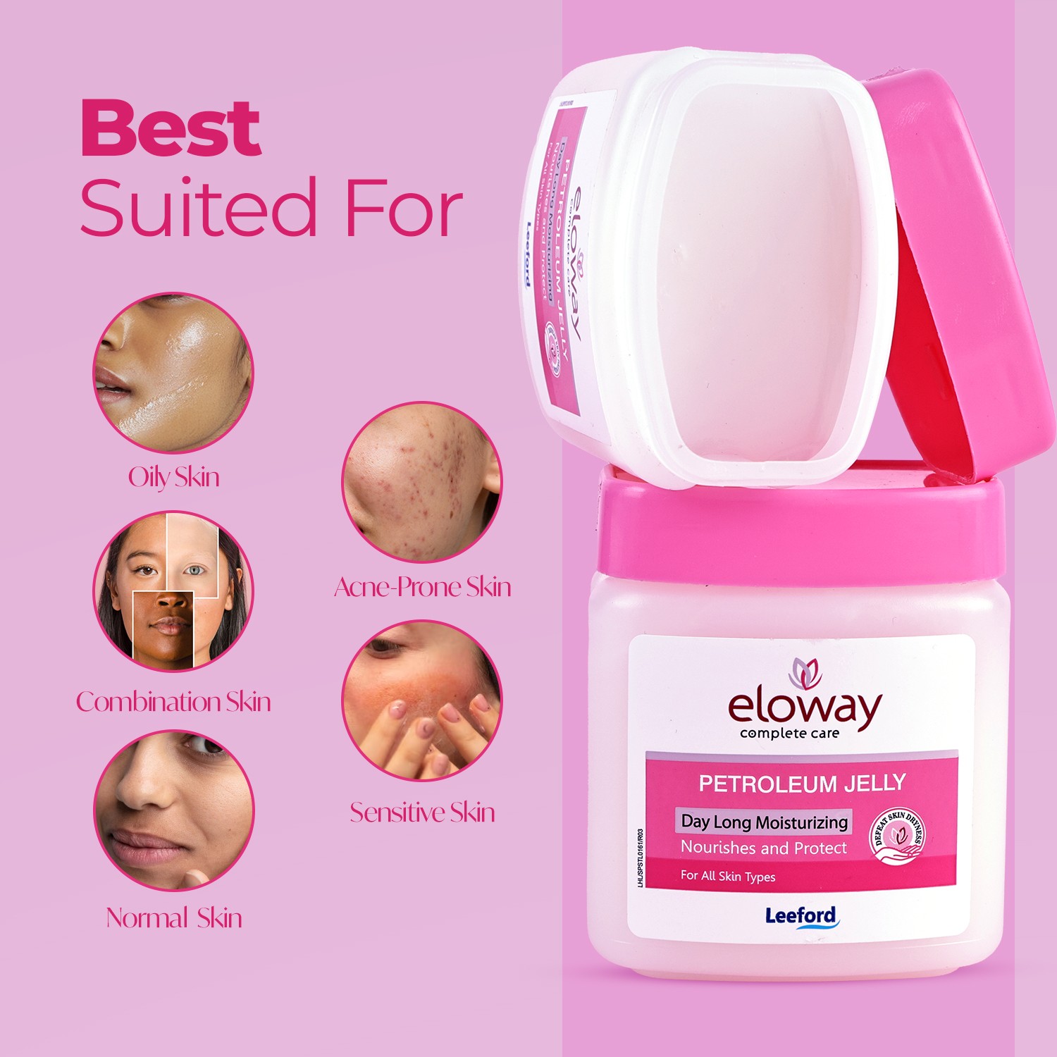 Eloway Pure White Petroleum Jelly how to use