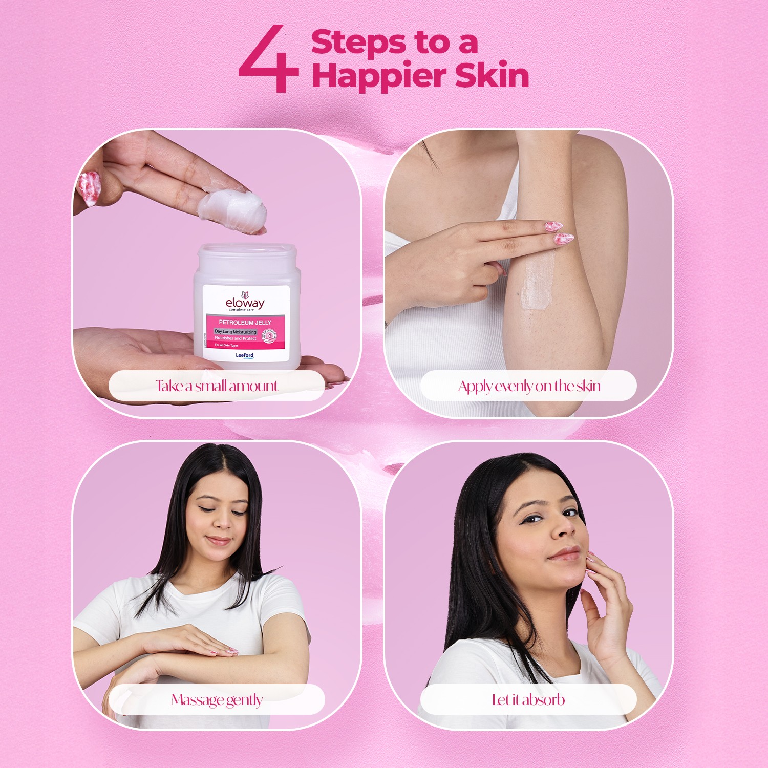 Eloway Pure White Petroleum Jelly benefits