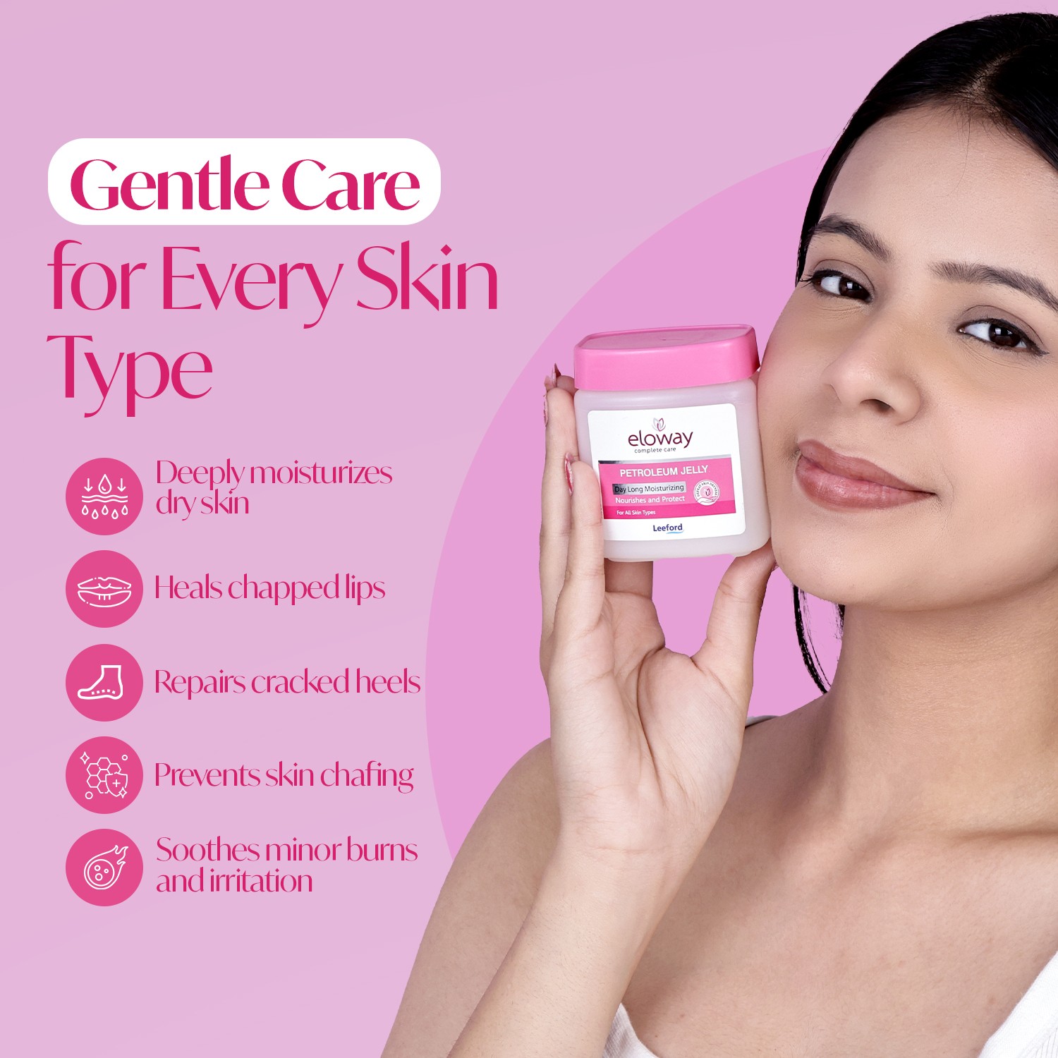 Eloway Pure White Petroleum Jelly for every skin type