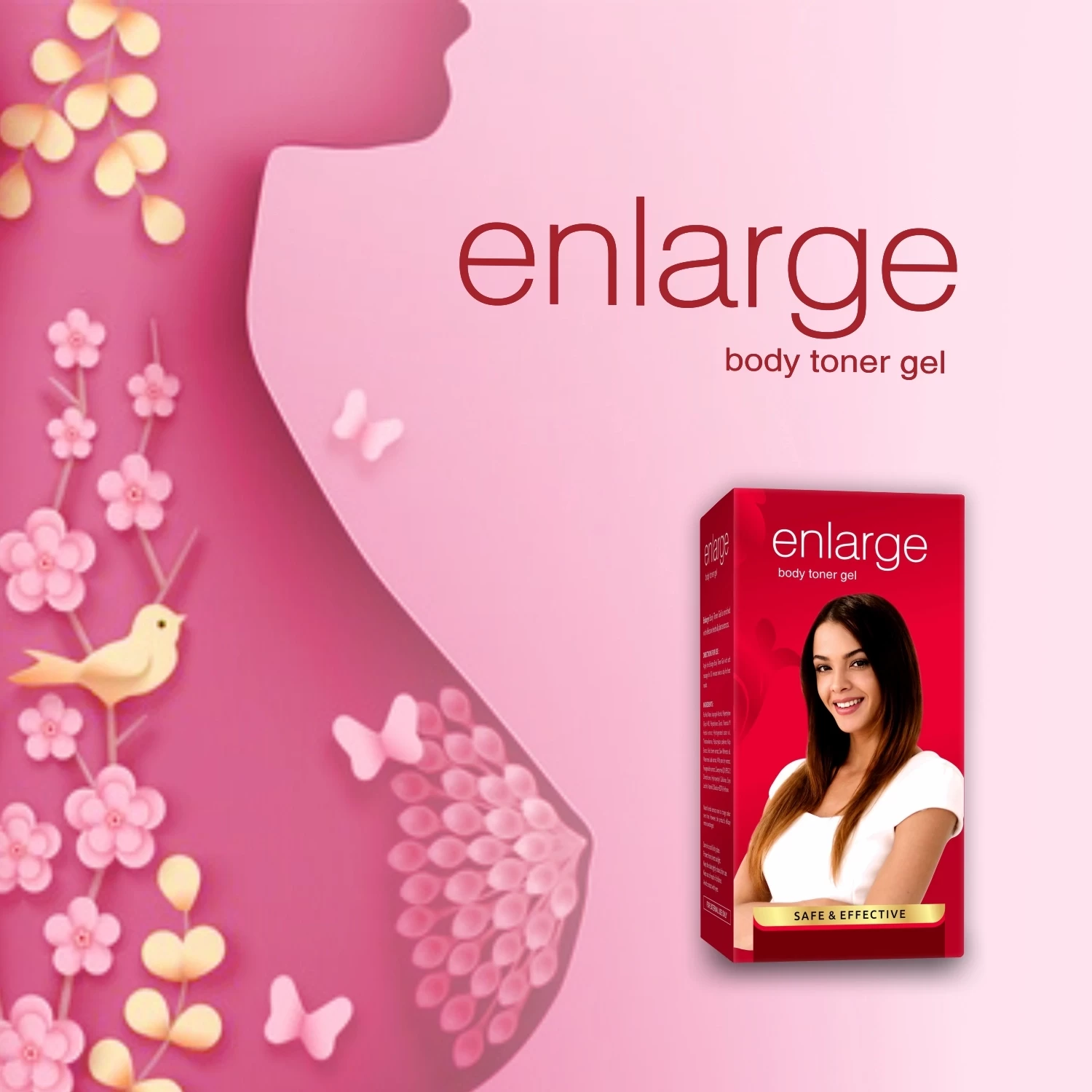 Enlarge Body Toner Gel