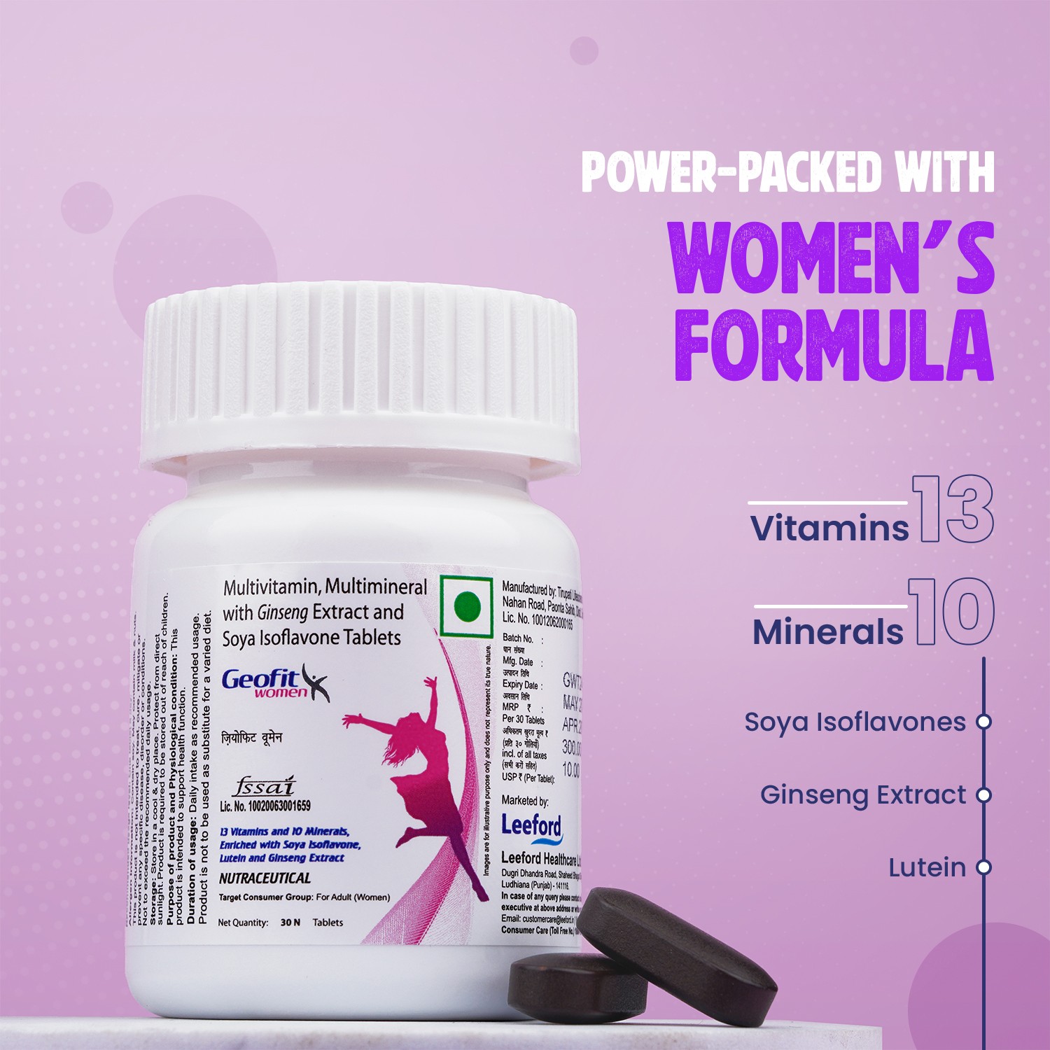 Geofit Multivitamin Tablet for Women