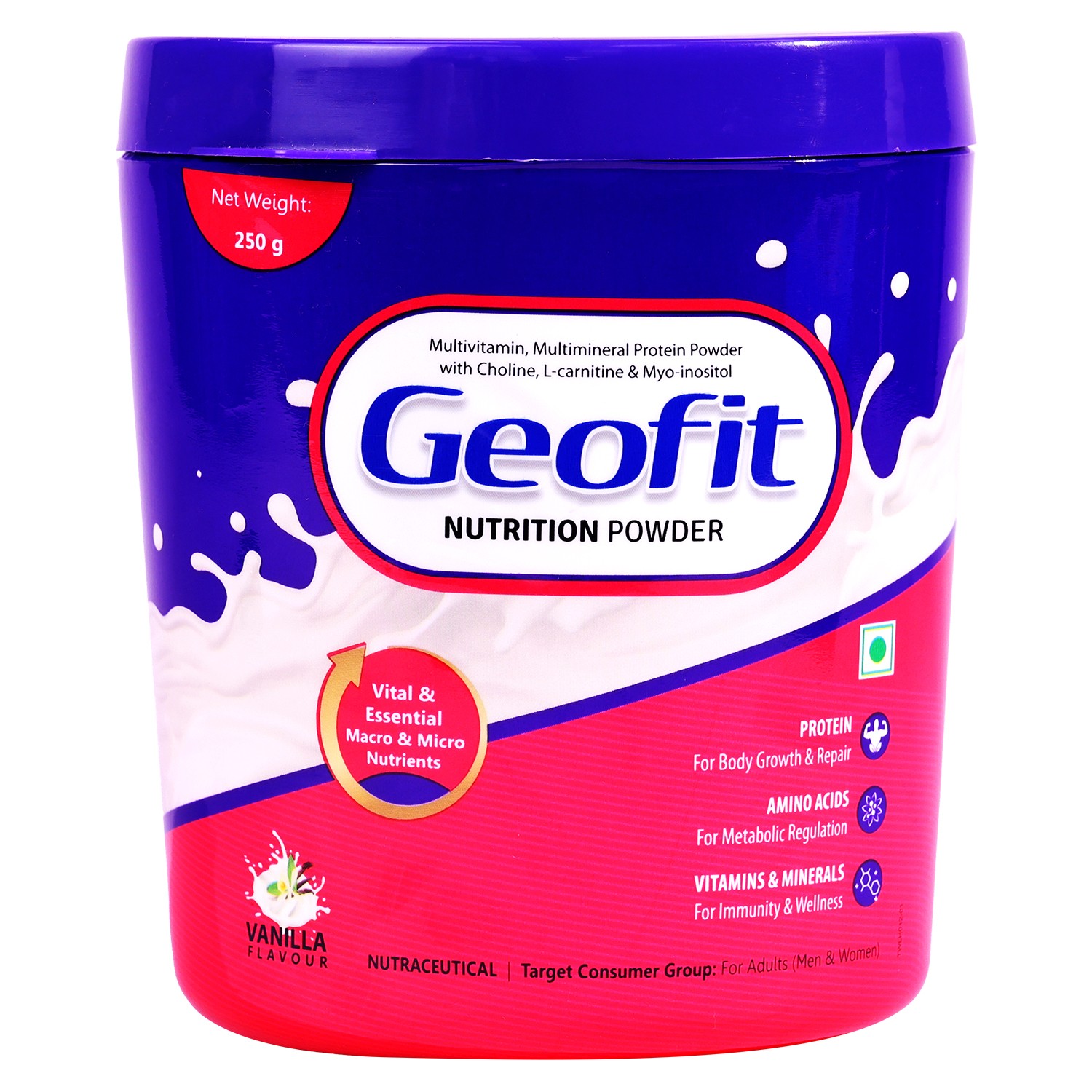 Geofit Vanilla Flavoured Nutrition Powder