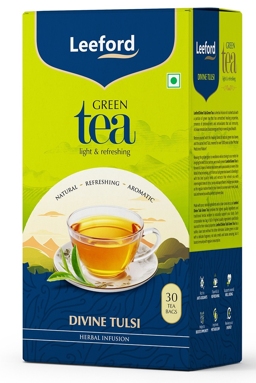 Leeford Divine Tulsi Green Tea
