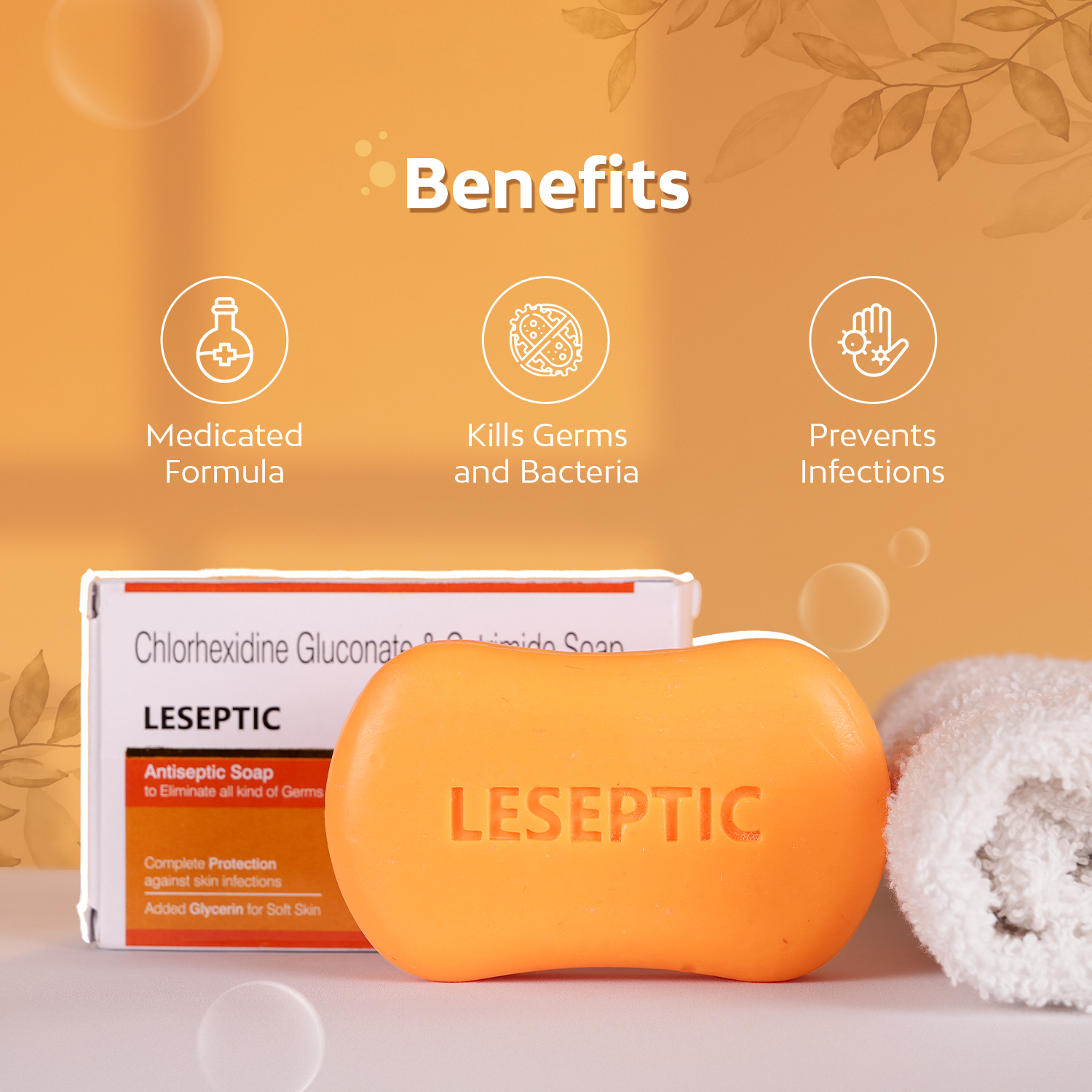 Leseptic Antiseptic Soap for Germ Protection all benefits