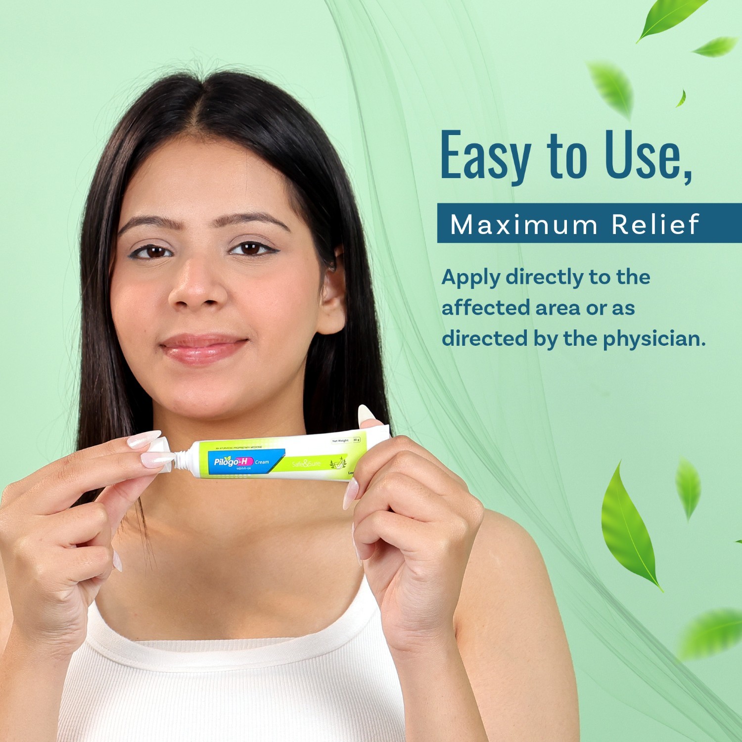 Pilogo-H Ayurvedic Cream how to use guide