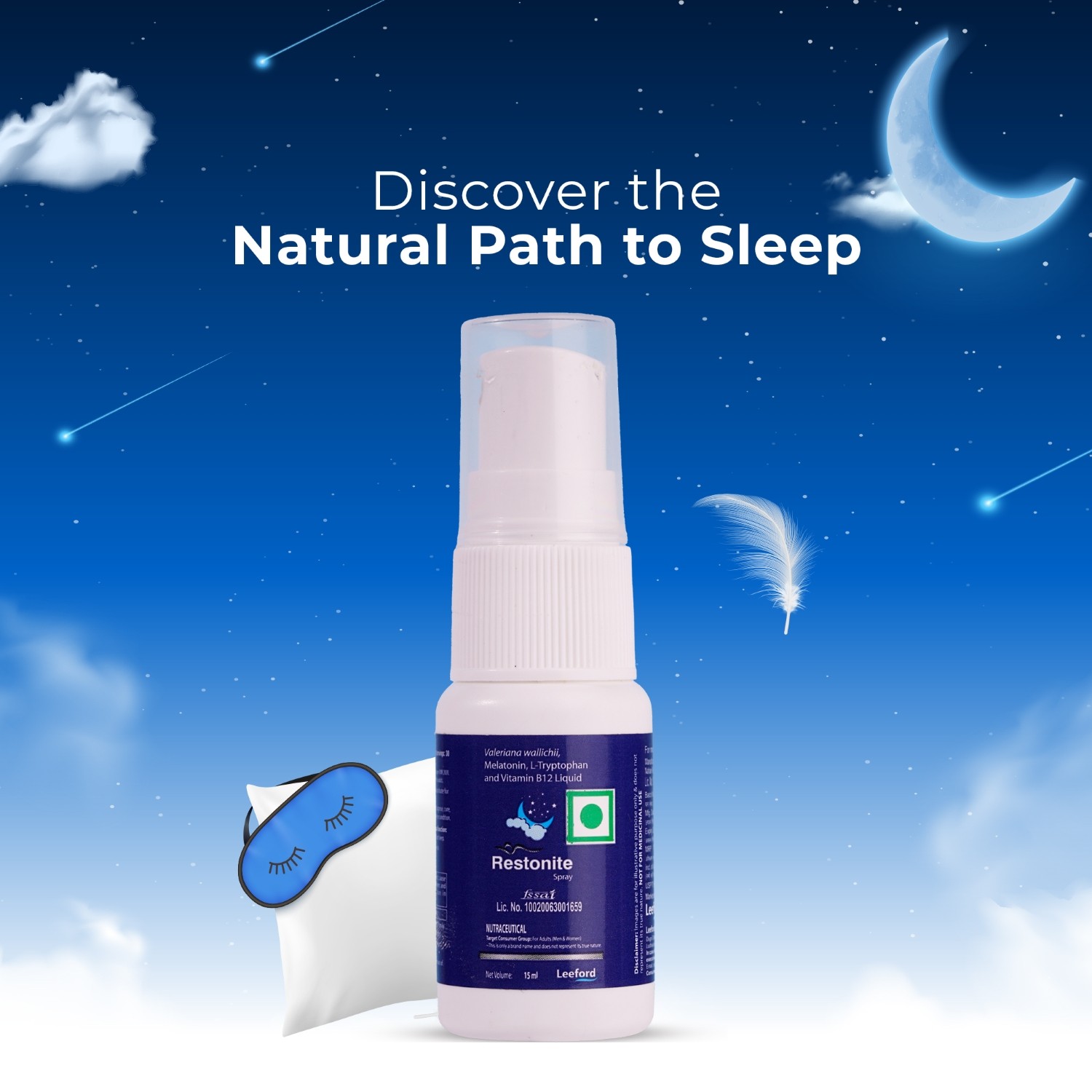 Restonite Melatonin Sleep Spray