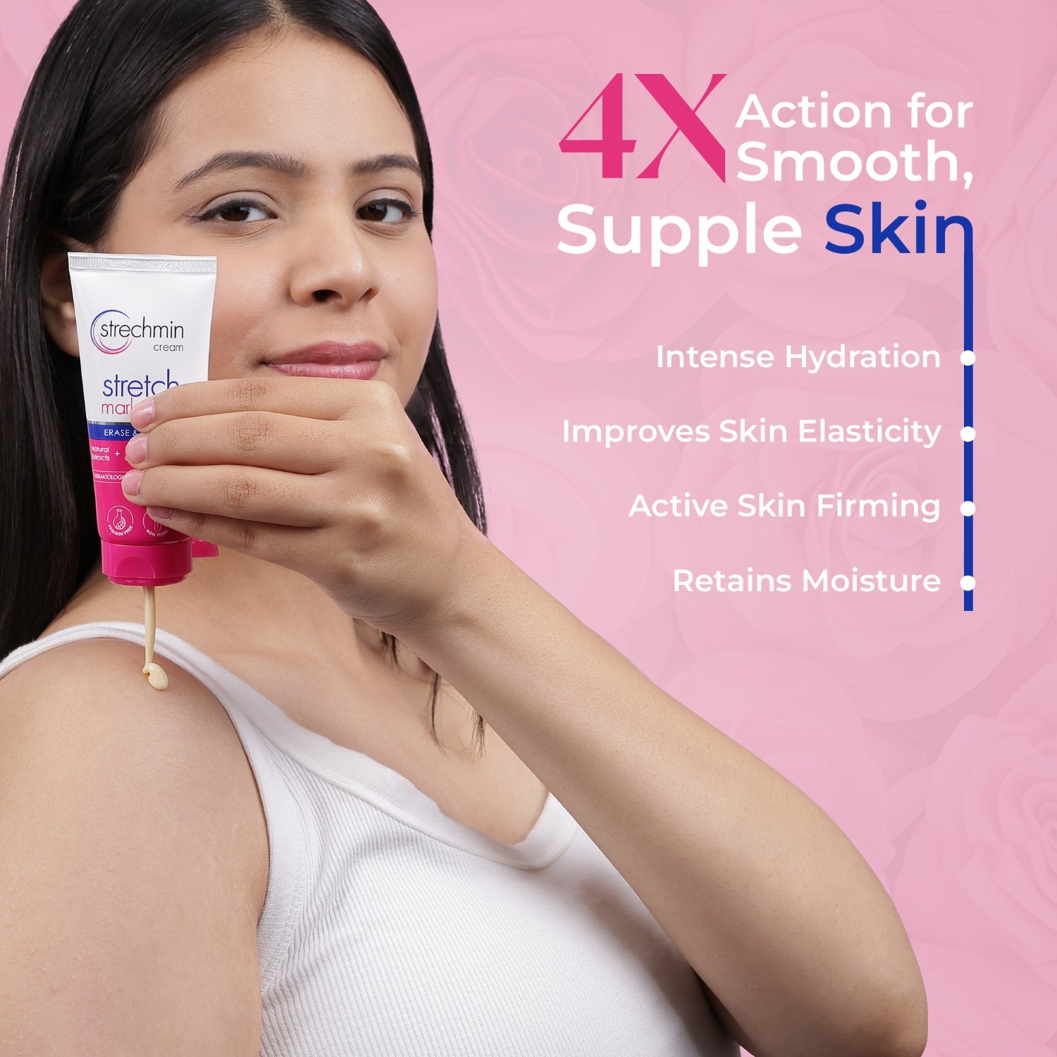 Strechmin Stretch Marks Removal Cream main benefits