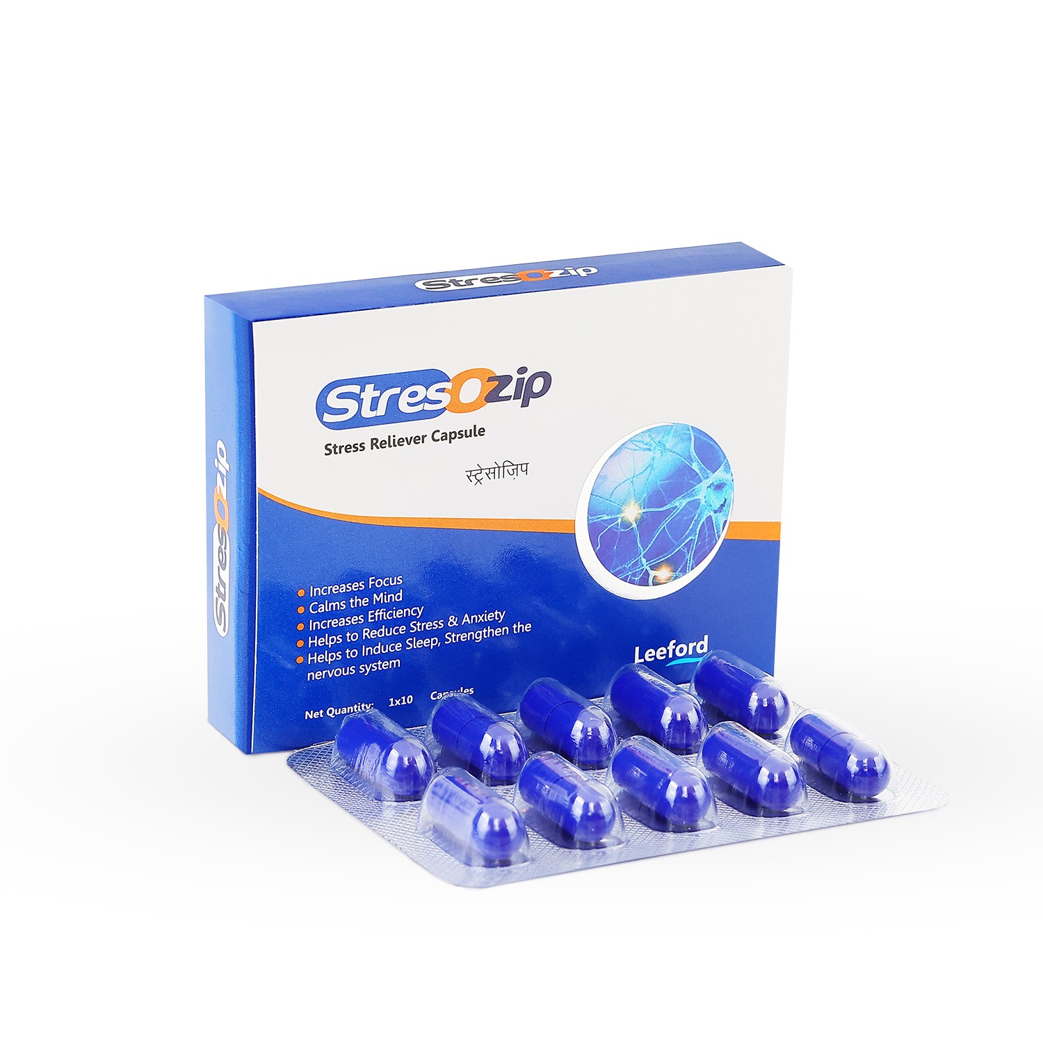 Leeford Stresozip Tablets 30 Tablets