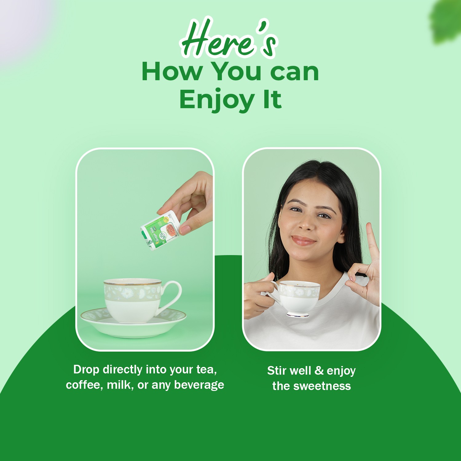 Sugar bite natura sweetener pellets how to consume