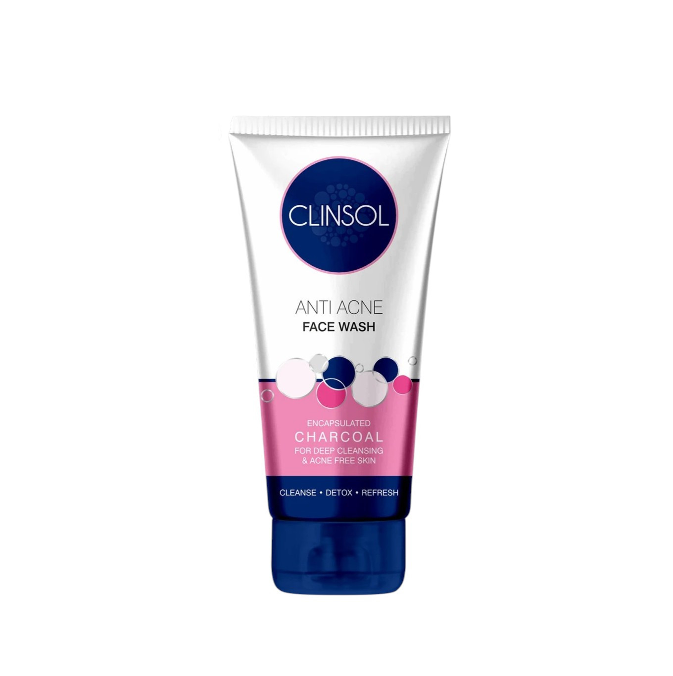 Clinsol Charcoal Face Wash – Deep Clean for Acne & Pimple‑Free Skin