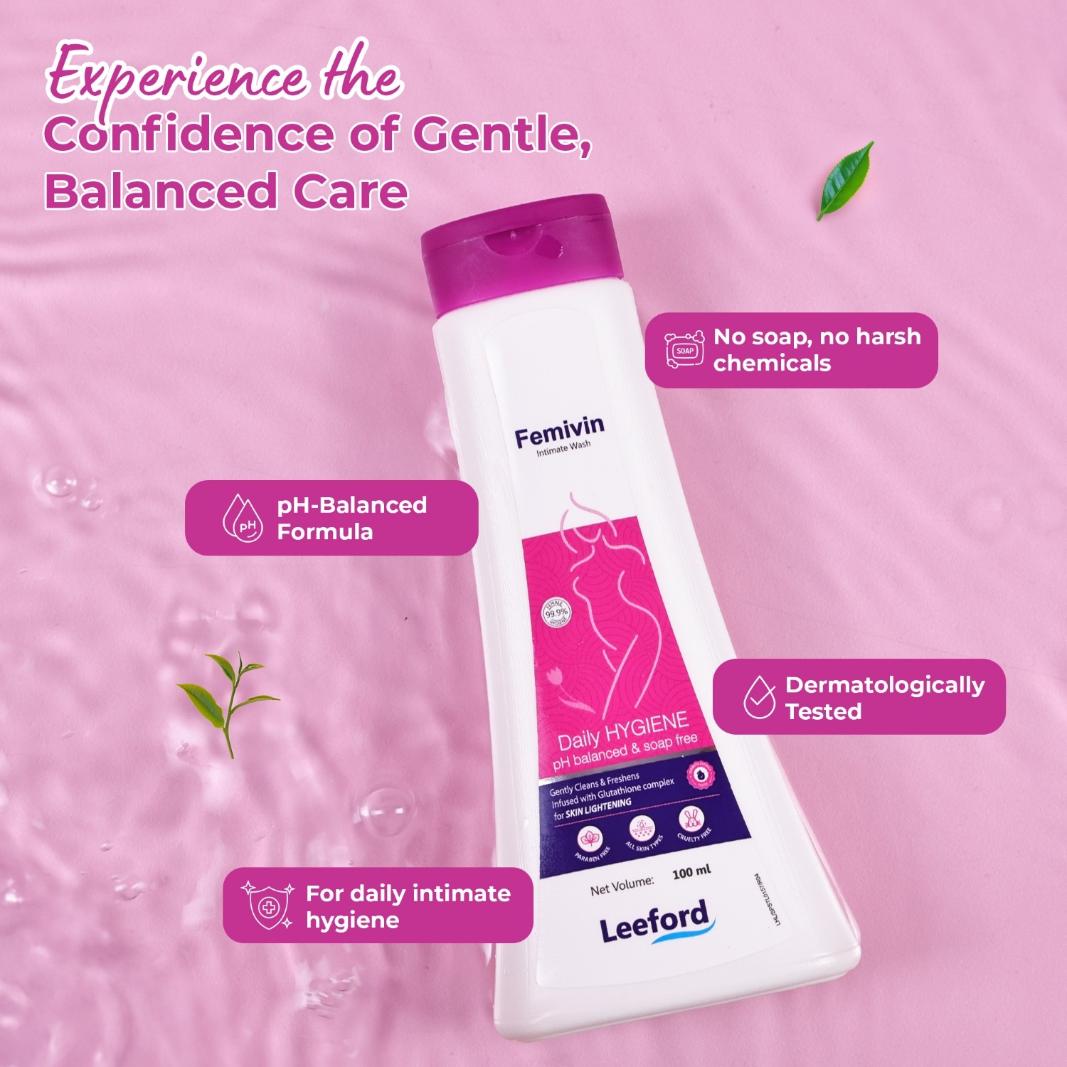 Femivin Intimate Wash key benefits