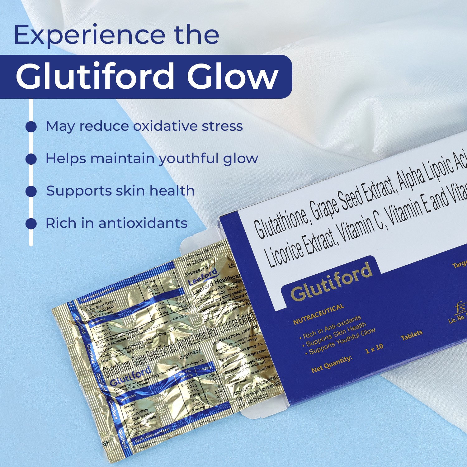 Glutiford Capsule Experience The Glutiford  Glow
