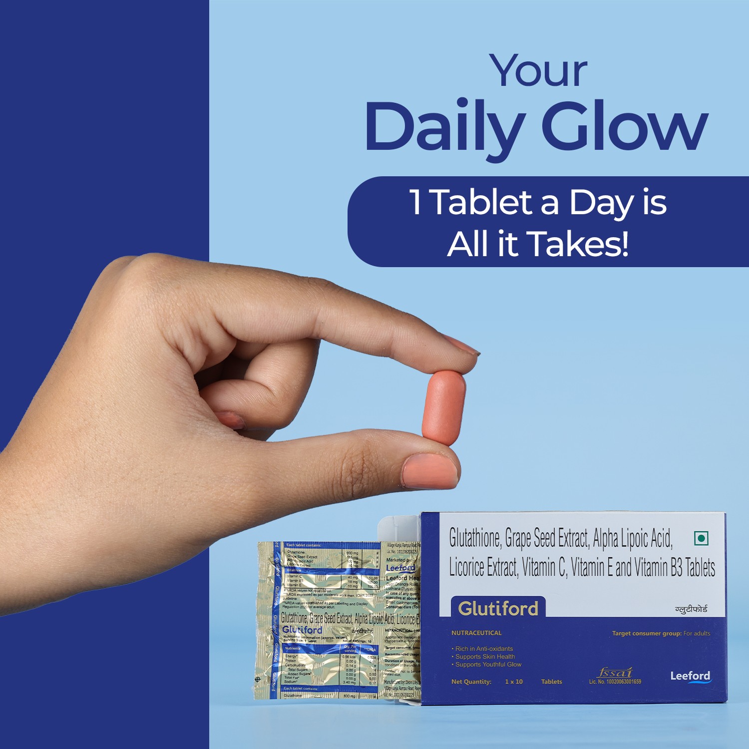 Glutiford Capsule Your Daily Glow