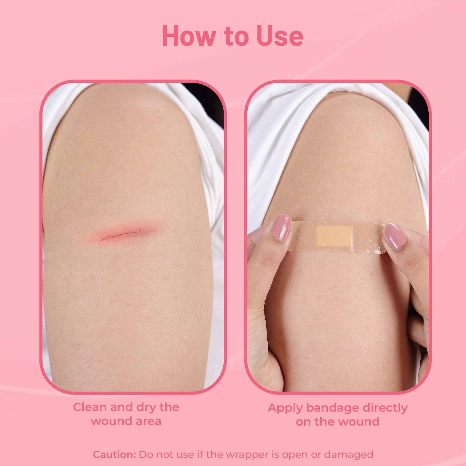 Leeford septiplast anti-bacterial bandage how to use