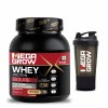 Megagrow Isolate Whey Protein Powder Chocolate Flavor with Shaker Pack of 1 Kg