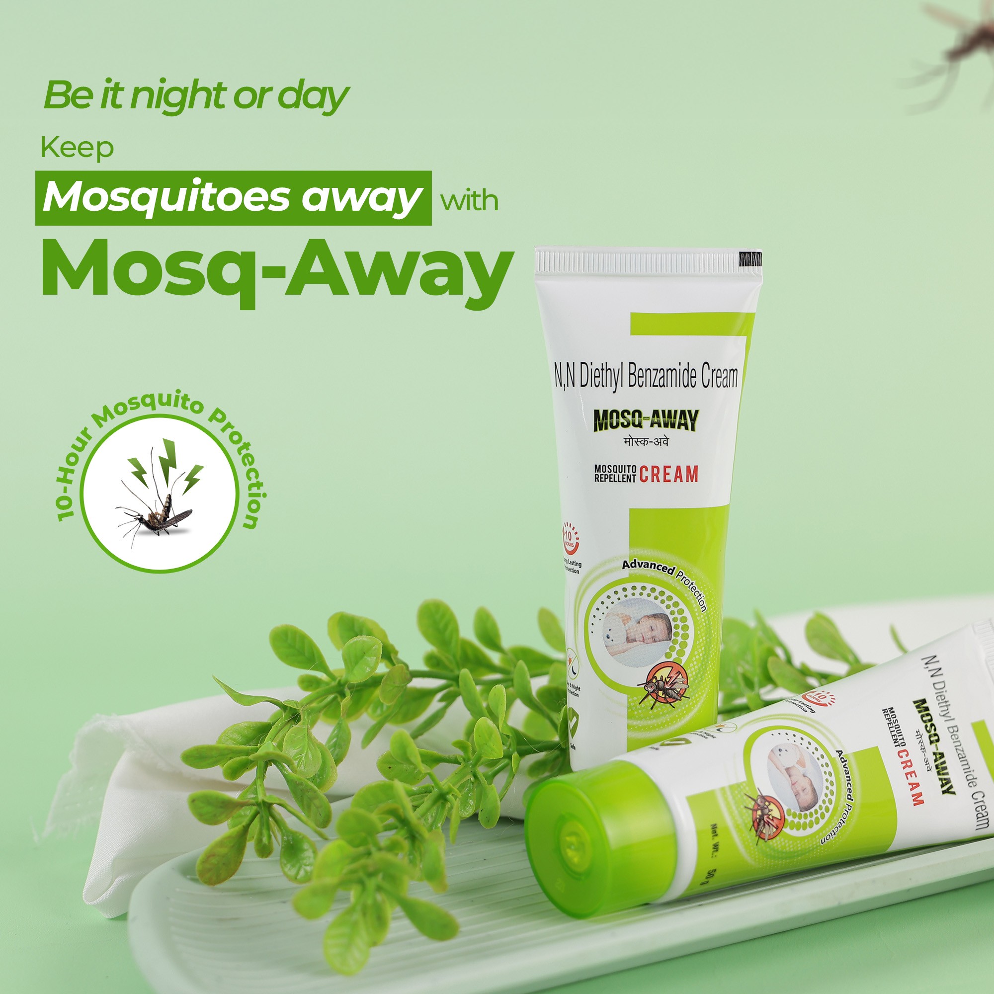 Mosq Away Mosquito Repellent Cream