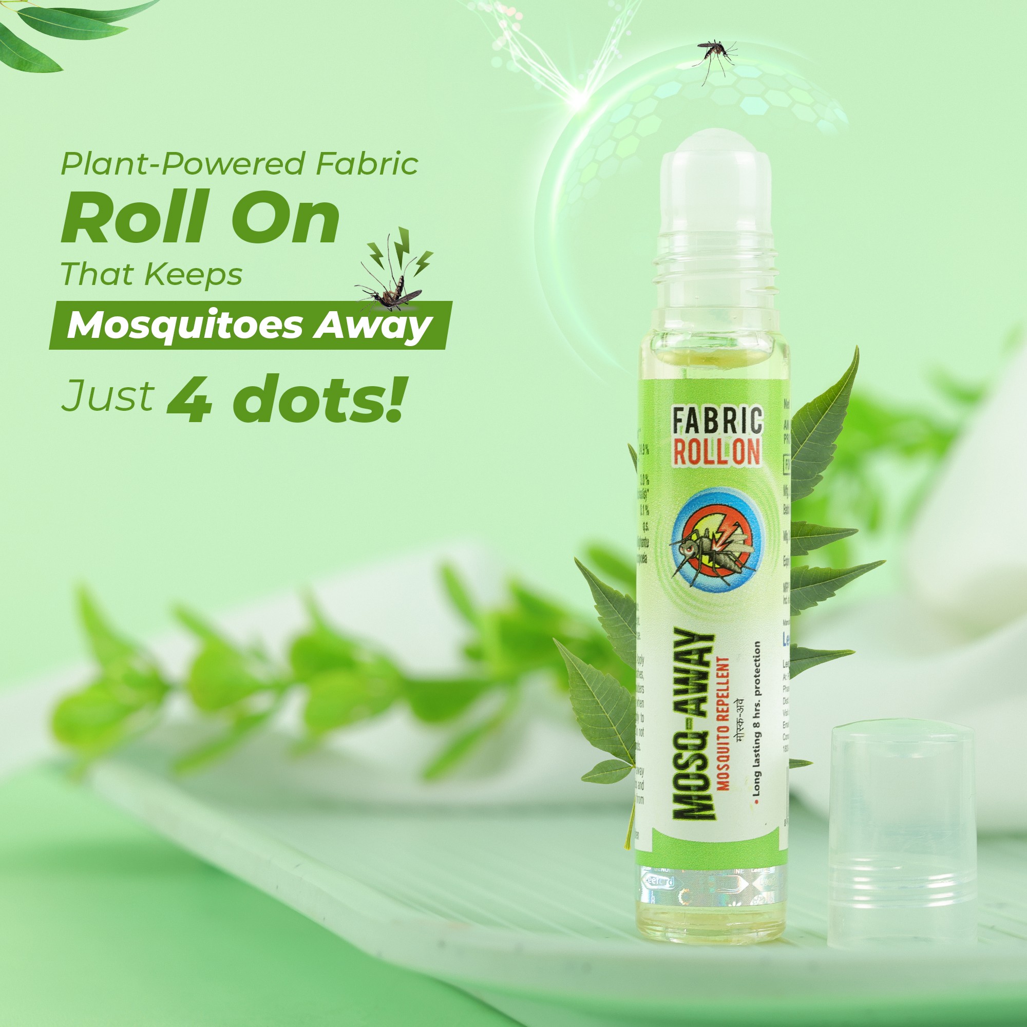 Mosq Away Anti Mosquito Repellent Roll On 10ml