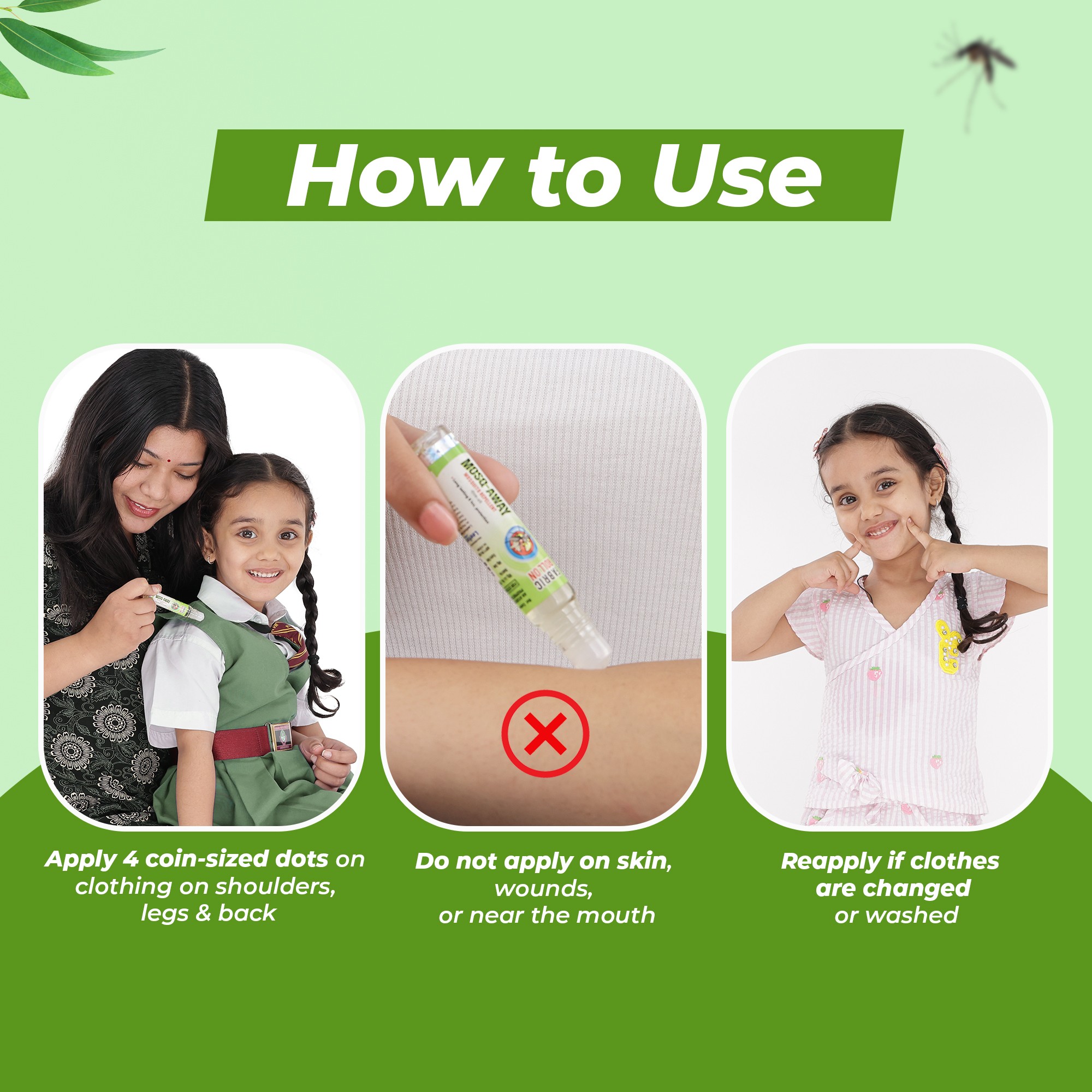 Mosq Away Anti Mosquito Repellent Roll On How To Use