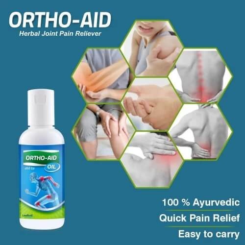 Ortho Aid Pain Relief Spray And Oil  Ayurvedic