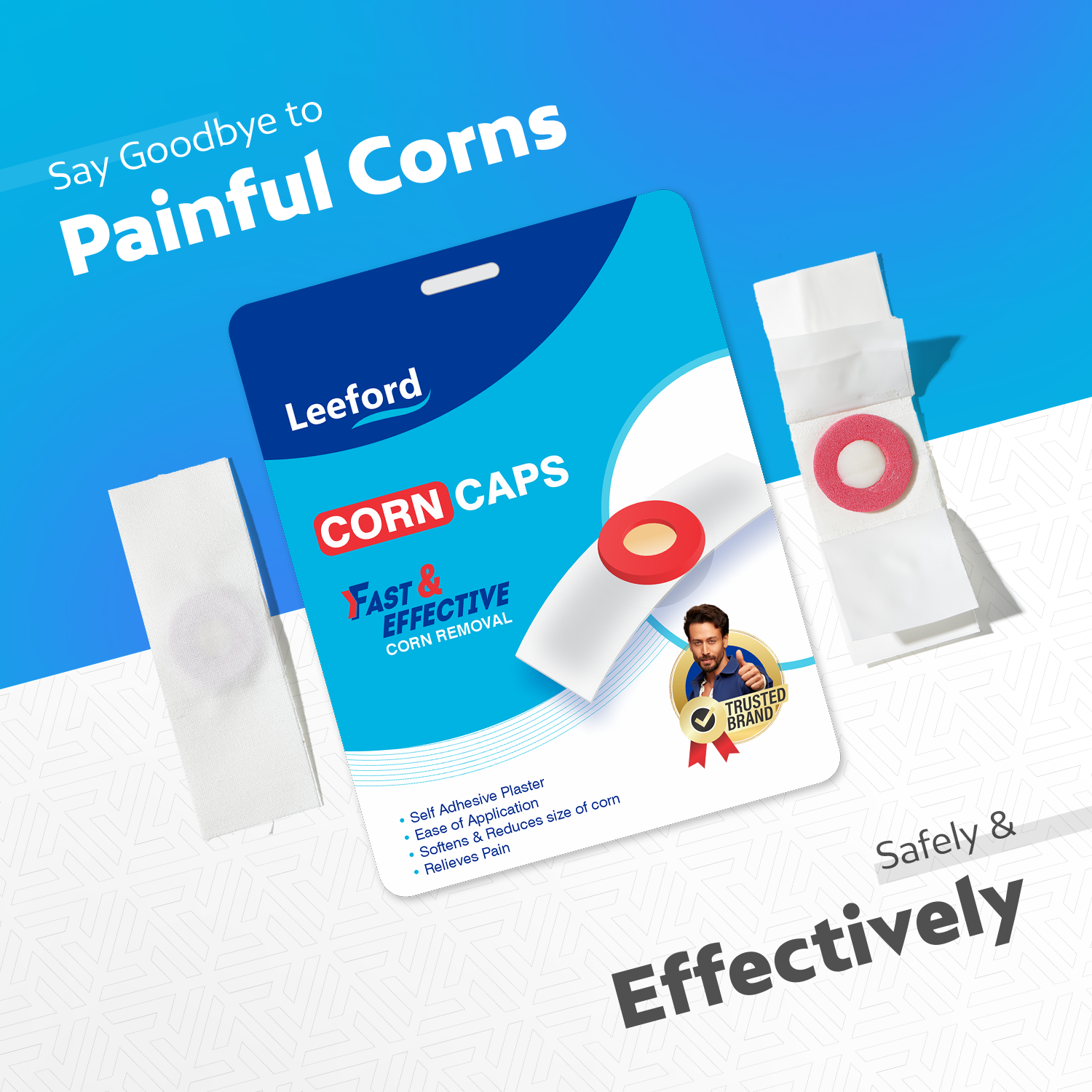 Leeford Cornex Corn Cap | 1Box (40Strips)