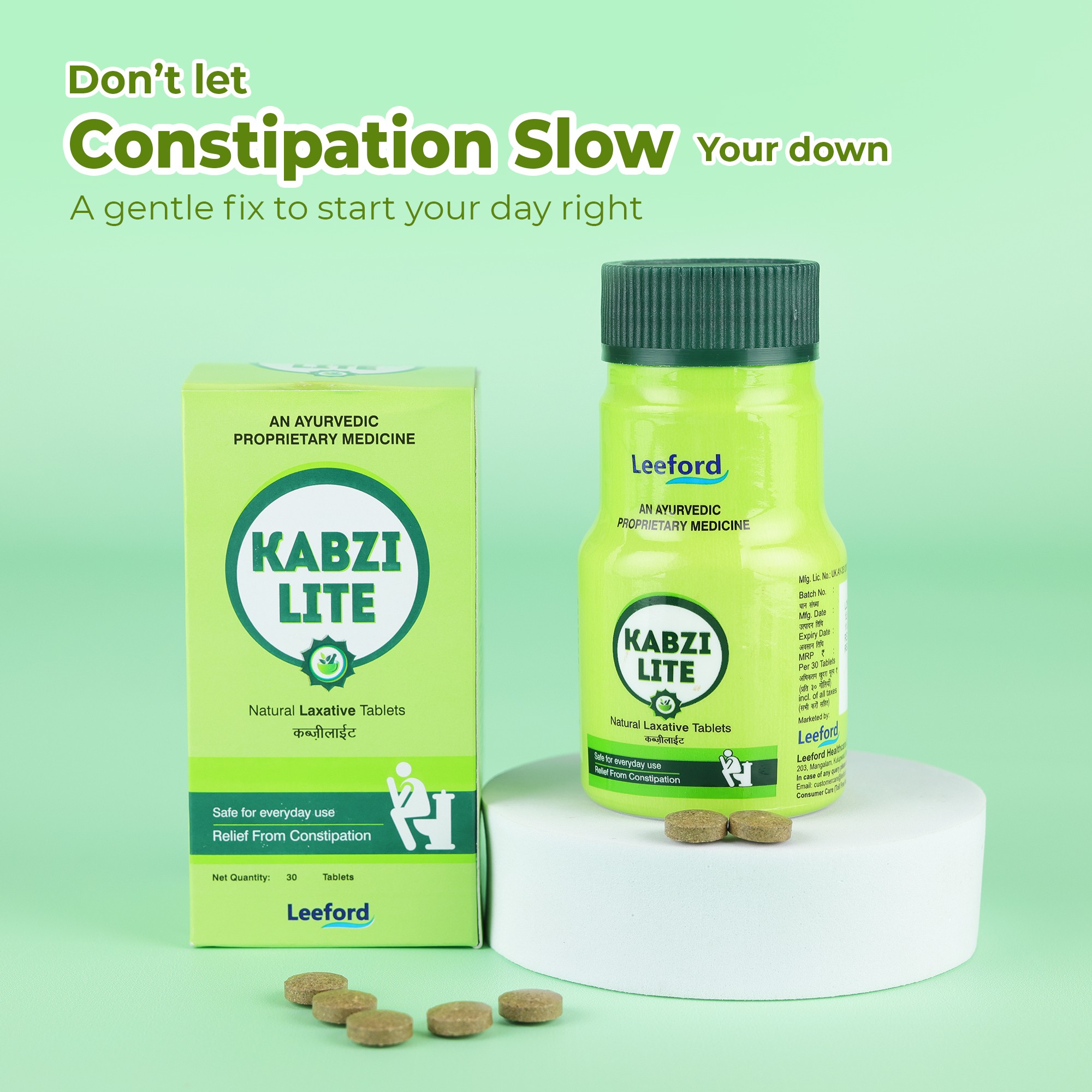 Kabzi Lite Laxative Tablets