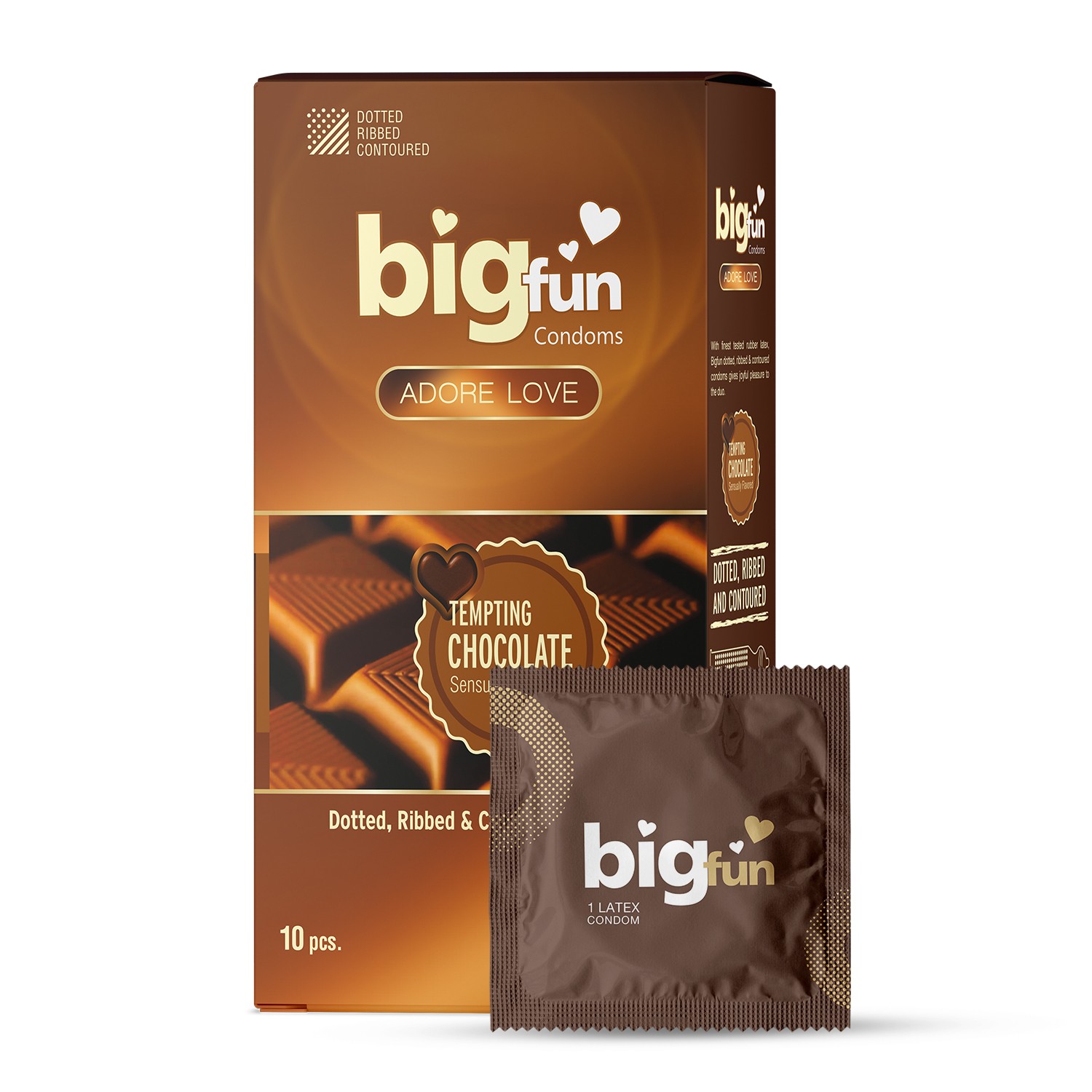 Bigfun Chocolate Flavored Condom