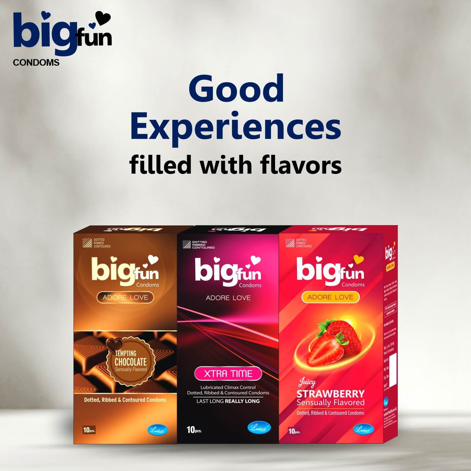 Bigfun Condom Bubblegum Strawberry and Chocolate Flavored Pack Good Experience