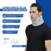 soft cervical collar provides gentle immoblization of neck muscles n soft n breathable material