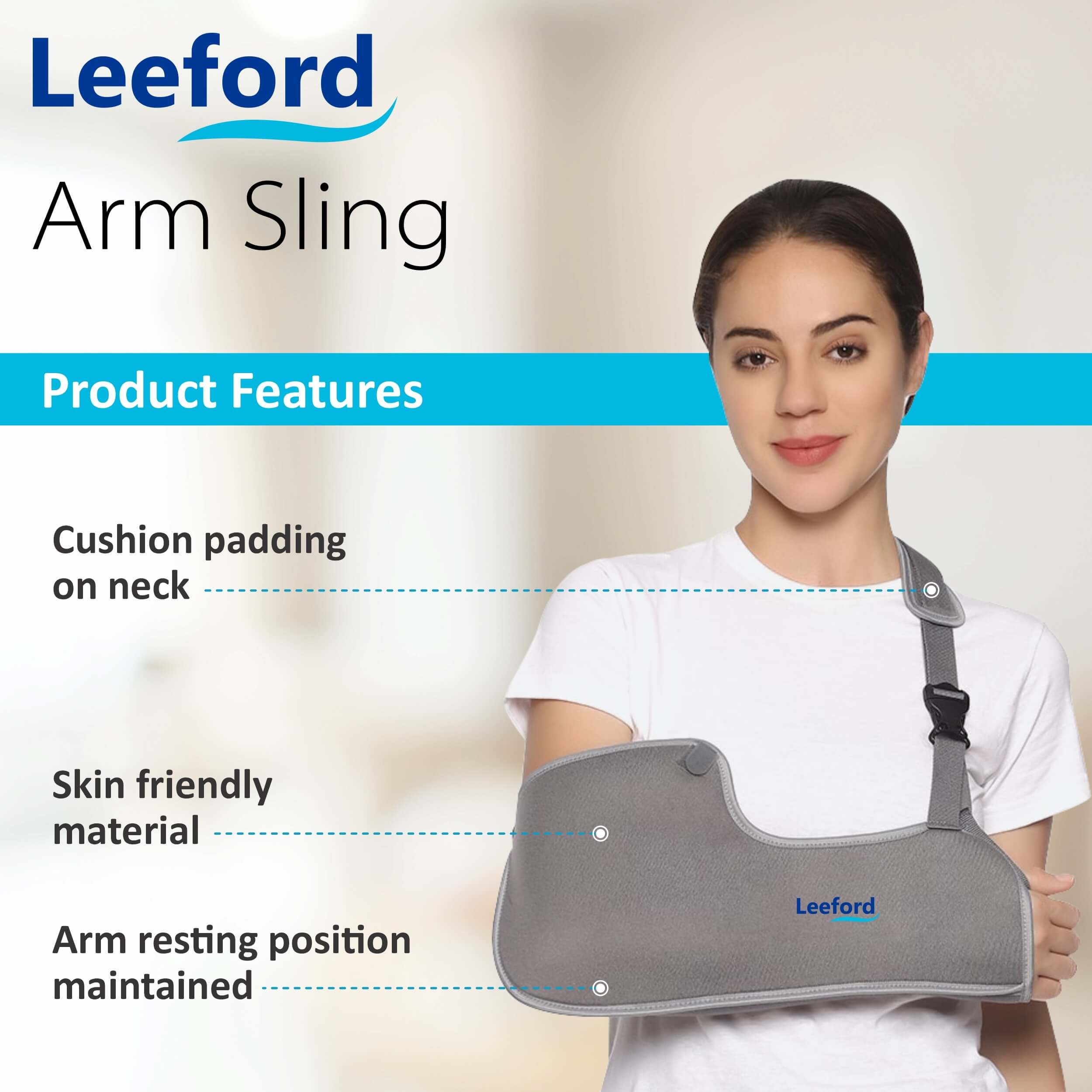 Leeford Pouch Arm Sling Product Features