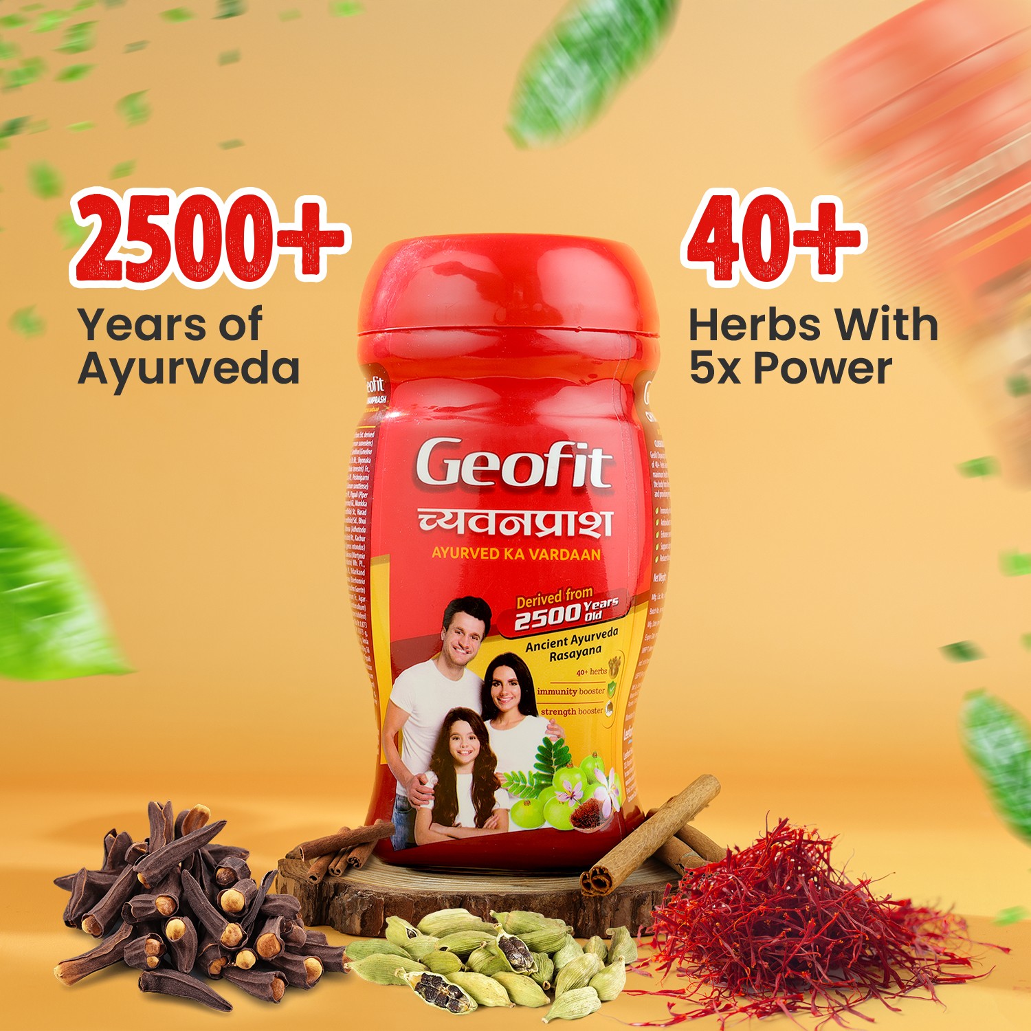 Geofit Ayurvedic Chyawanprash forty plus herbs