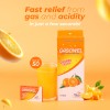 Gasowel orange flavor powder for fast relief from gas and acidity