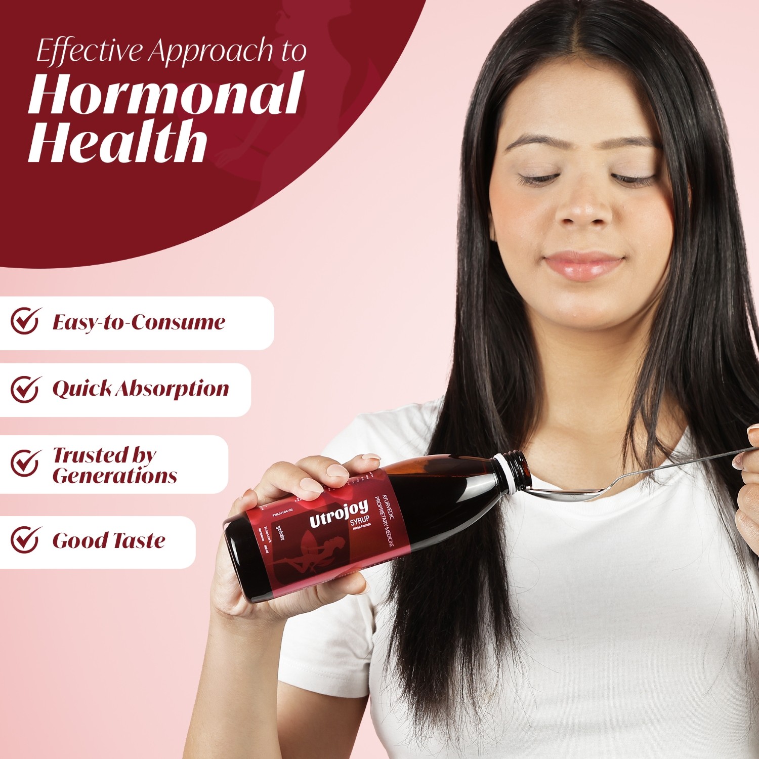 Utrojoy Ayurvedic Syrup for Menses Regulator