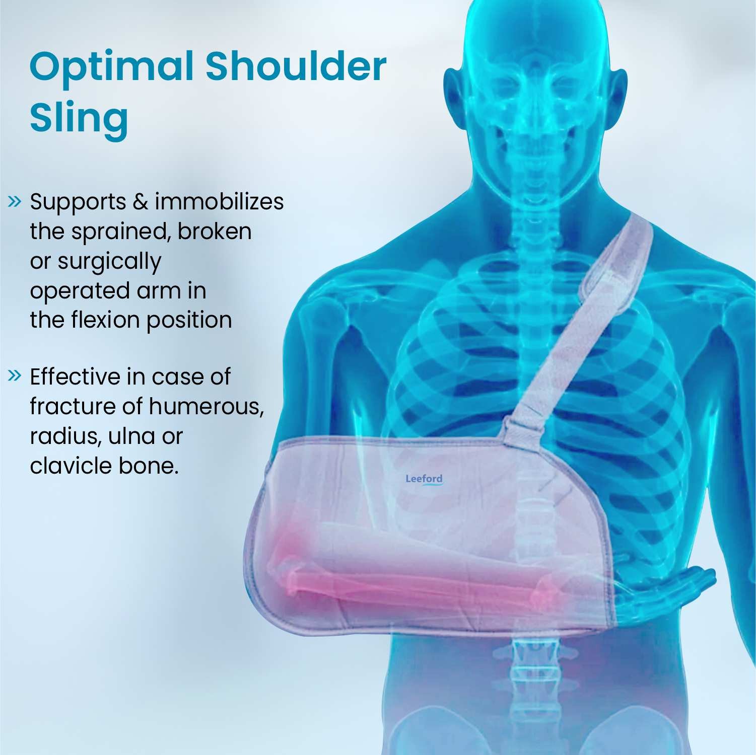 Leeford Baggy Arm Sling for Men and Women Benefits