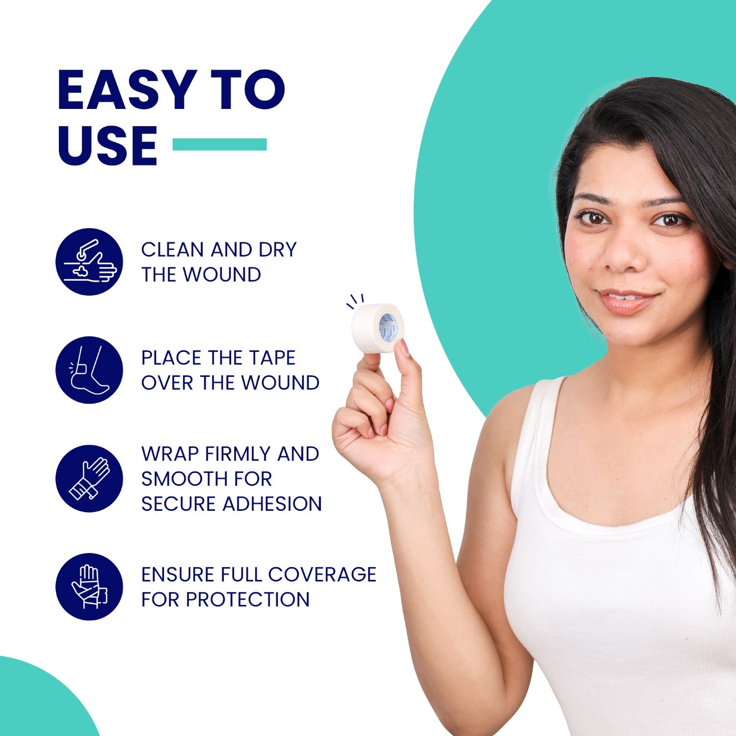 Leeford Microporous Surgical Tape how to use guide