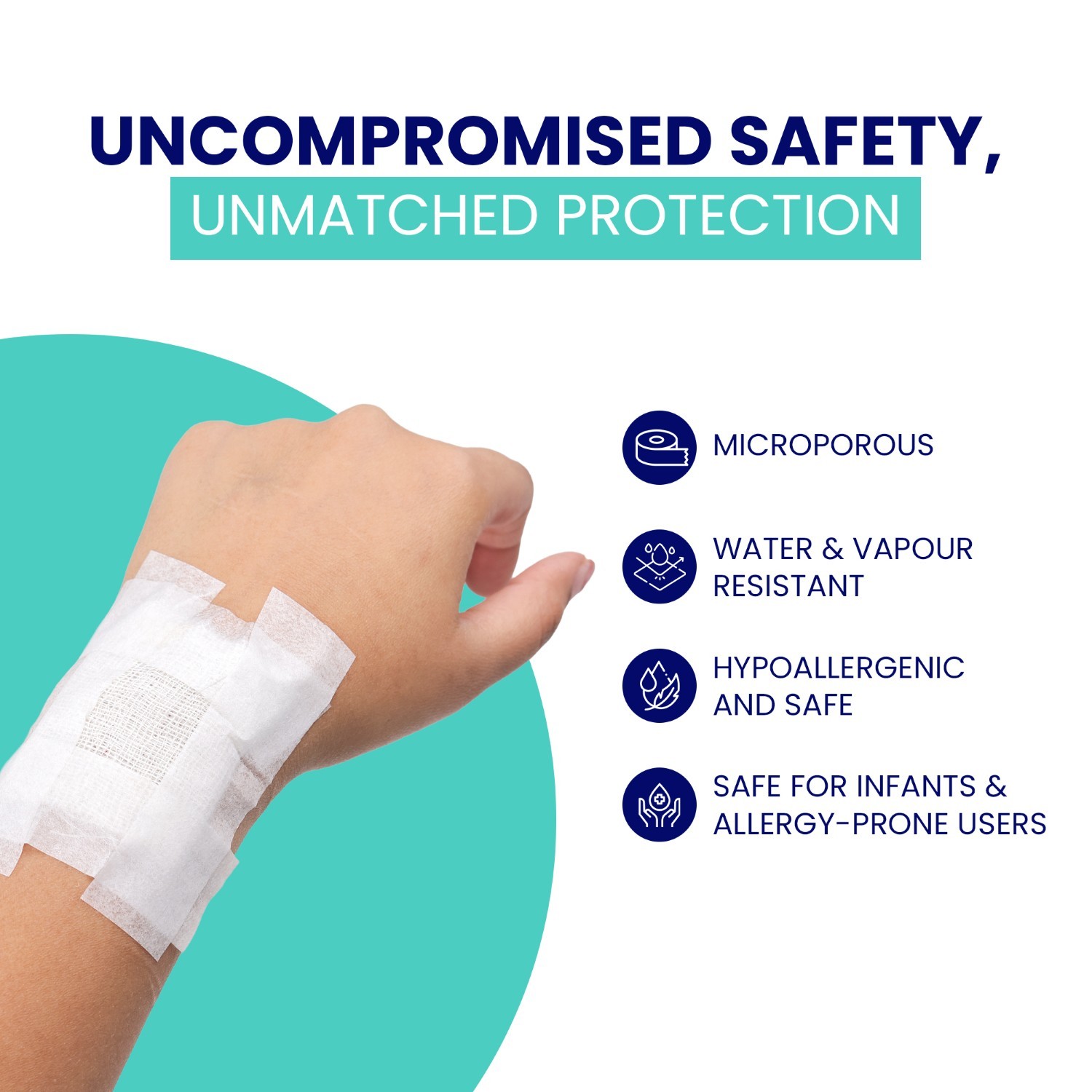 Leeford Microporous Surgical Tape all benefits