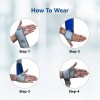 Leeford Wrist Brace Neoprene with Thumb Support Unisex How To Wear