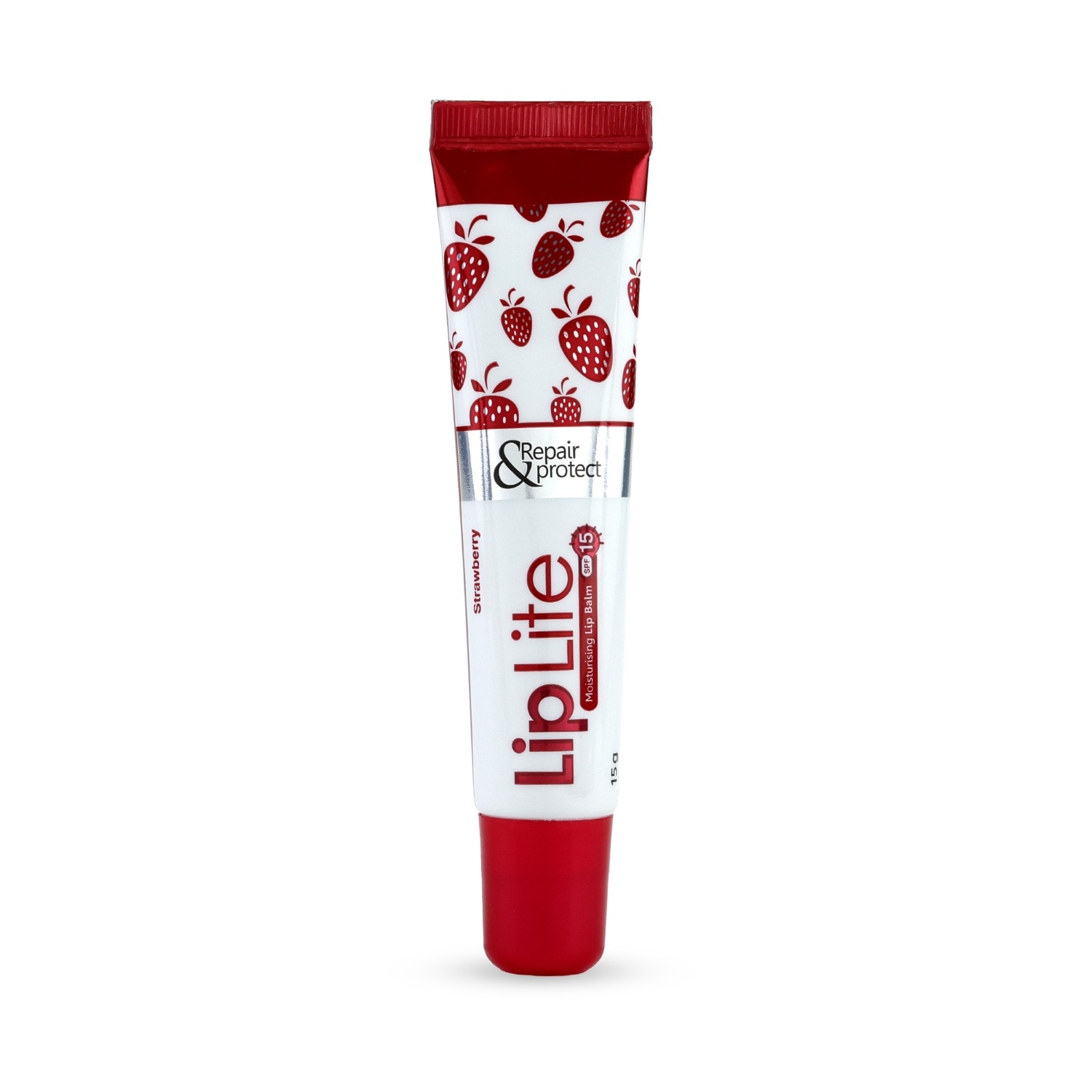 Leeford Lip Lite Lip Balm with SPF15 Strawberry Flavor 15g