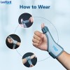 Leeford Thumb Spica Splint  How To Wear