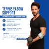 tennis elbow brace is designed for targeted compression n ergonomic design