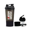 Megagrow Protein Shaker Bottle with Extra Compartment 500ml