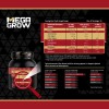 Megagrow Isolate Whey Protein Powder Vanilla Flavored Product Packaging