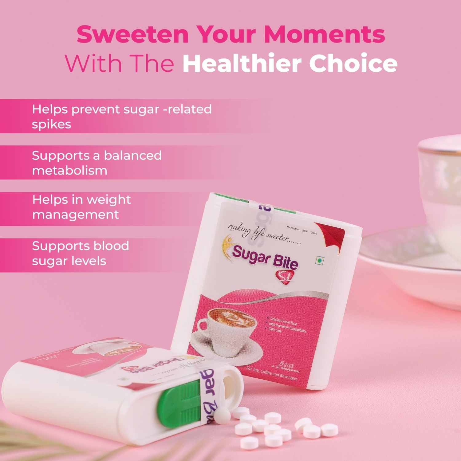 Sugar Bite SL Pellets main benefits