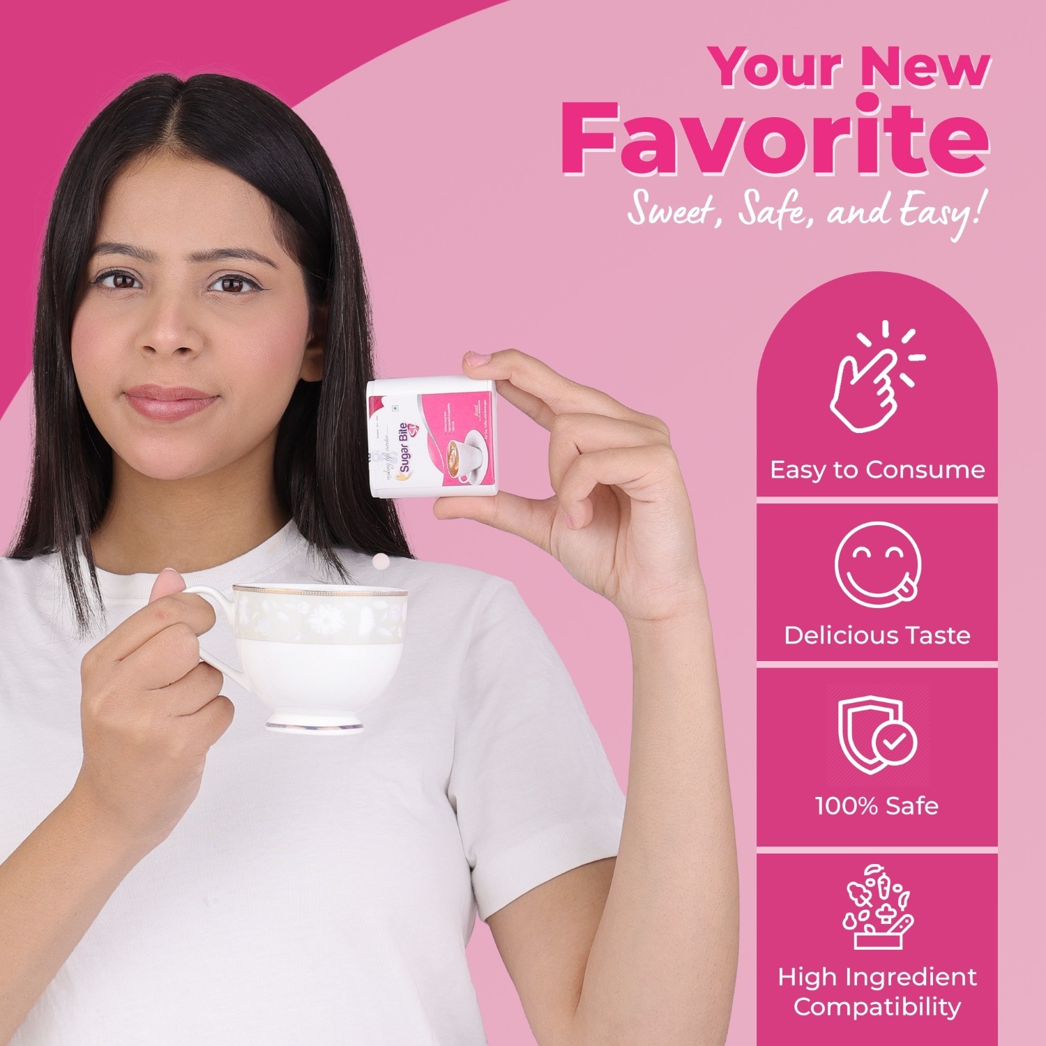 Sugar Bite SL Pellets key benefits