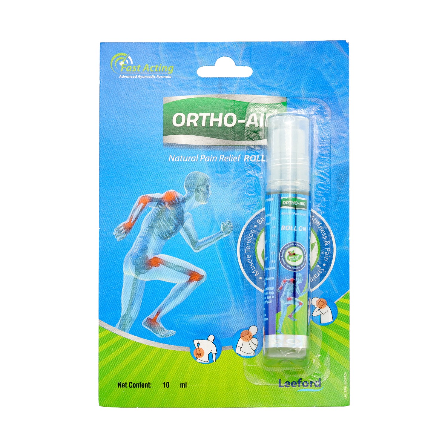 Ortho Aid Pain Relief Roll On For Back Neck Shoulder Muscle Pain