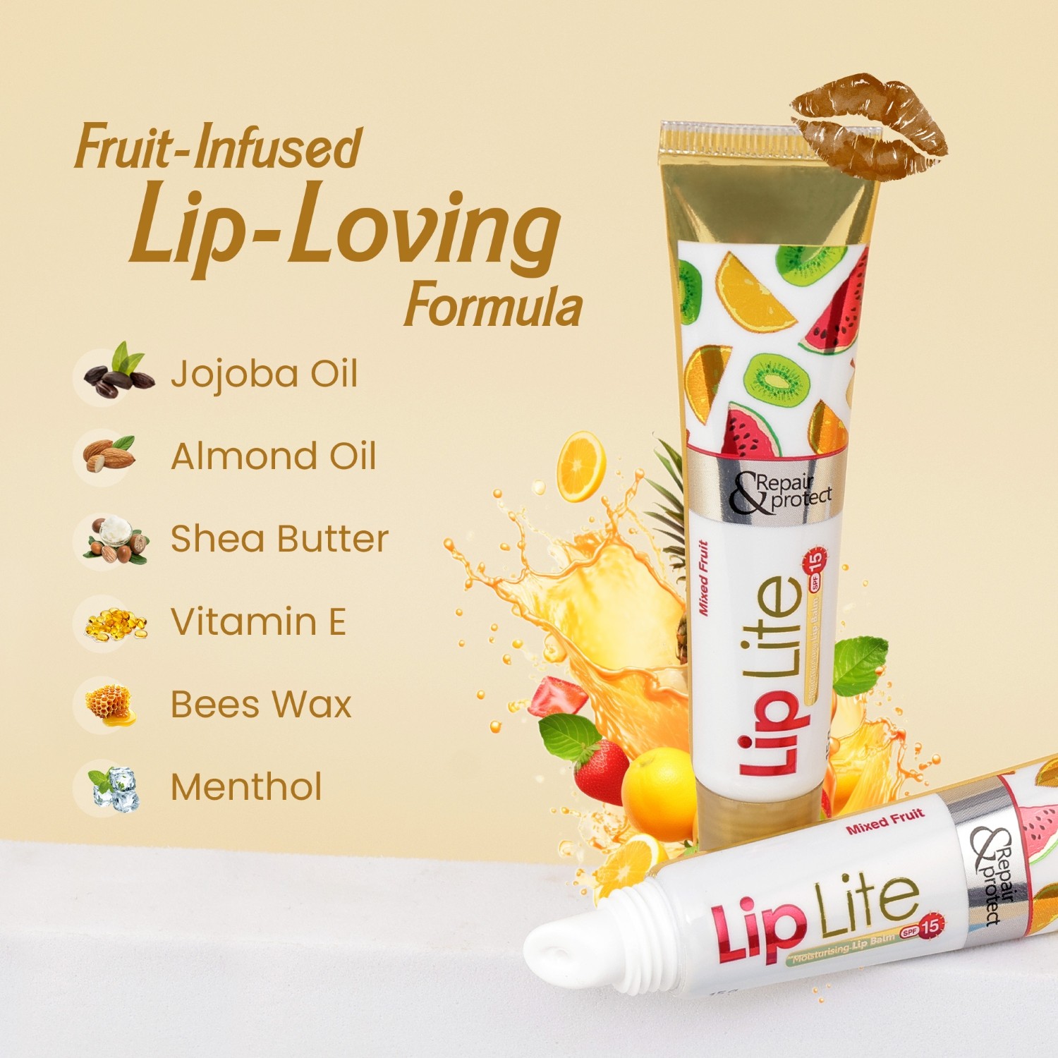 Leeford Lip Lite Lip Balm All Ingredients