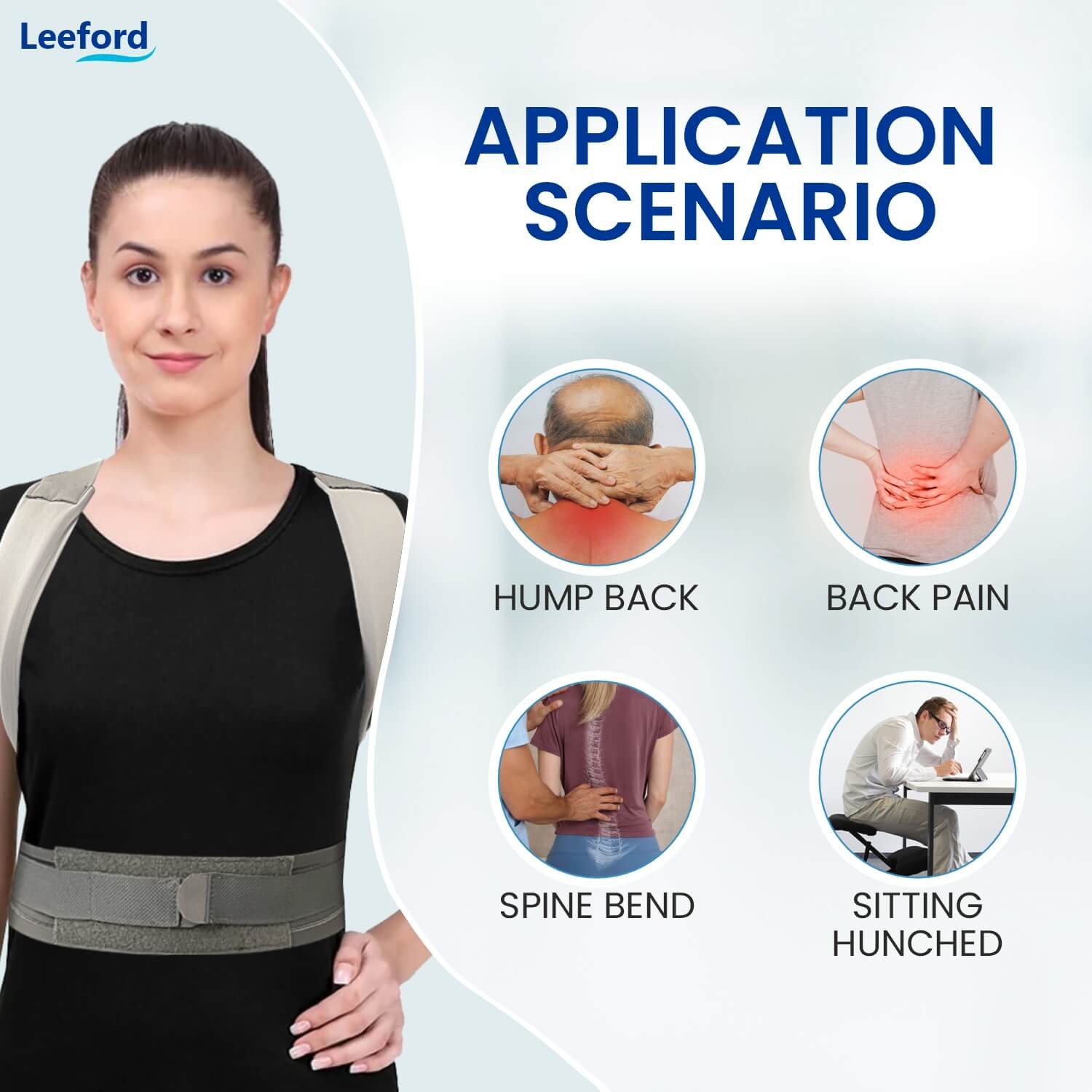 Leeford Posture Corrector Belt  All Benefits