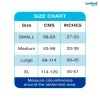 Leeford Posture Corrector Belt Size Chart